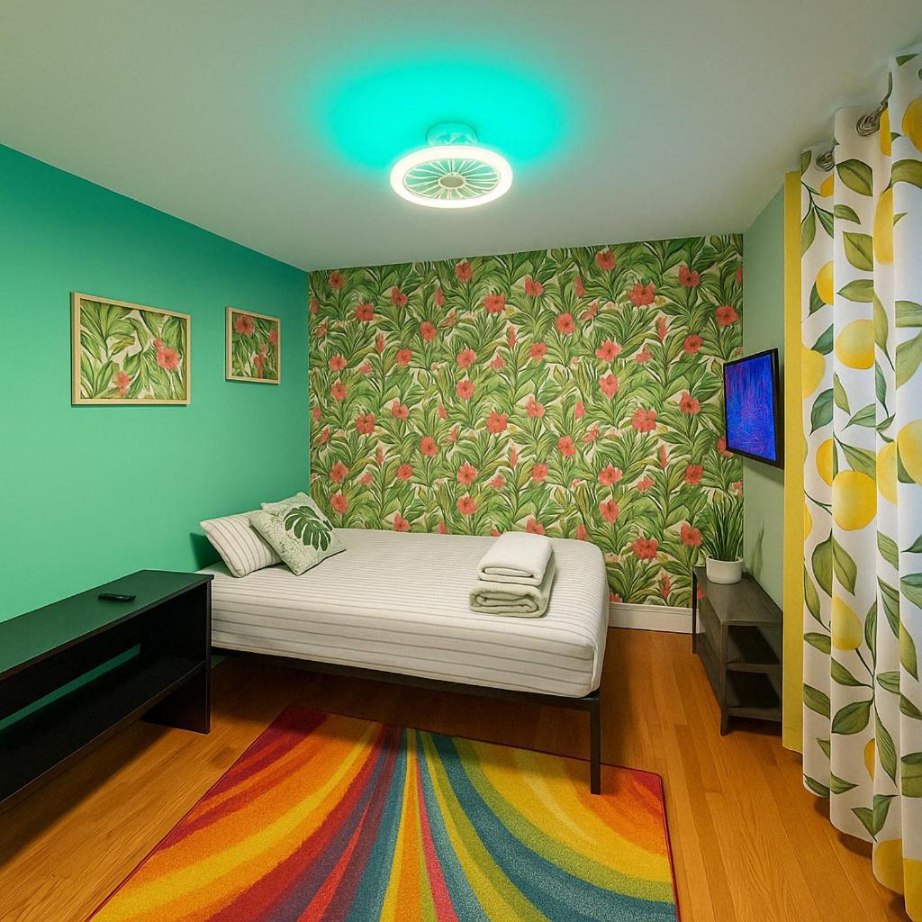 Tropical Comfort Room In Harlem Cozy Stay With Snacks & Style Nova York Exterior foto